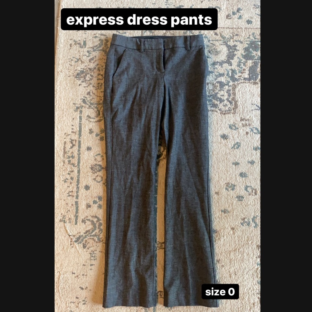 GREY DRESS PANTS